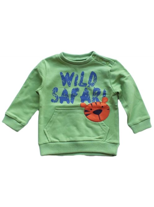 Knot So Bad zöld Wild Safari pulóver