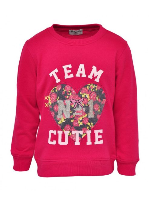 Team Cutie pink lány pulóver