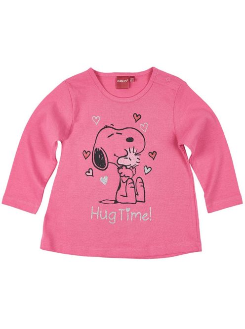 Snoopy rózsaszín kislány felső