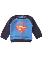 Superman kék kisfiú pulóver