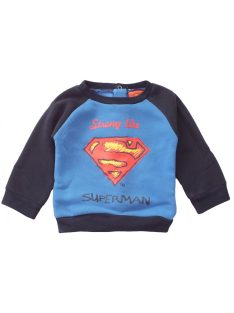 Superman kék kisfiú pulóver