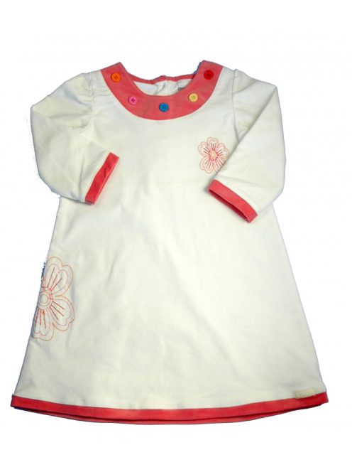 OshKosh fehér kordbársony lány ruha – 104