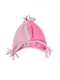 Rózsaszín polár lány sapka
